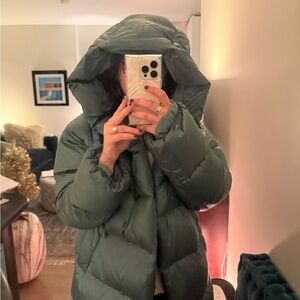 lululemon athletica Deep Green Puffer Jacket